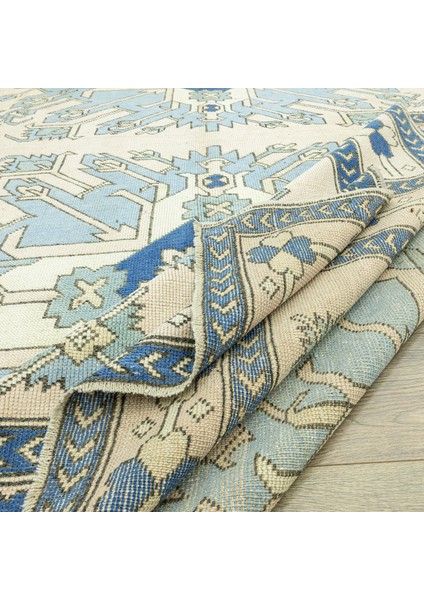 Pendiya Geometrik Tasarımlı Yün Halı 232X336 cm