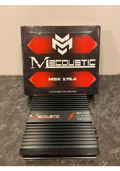 Macoustıc Msx 175.4 4 Kanal Amfi fiyatları