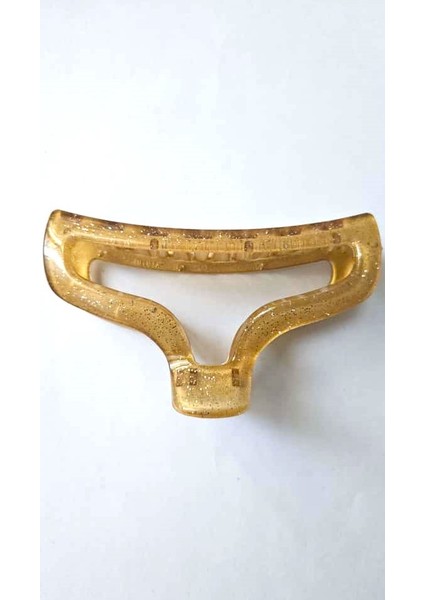 Simli Oval Model Hardal Renk 11 cm Kadın Mandal Saç Tokası - Şık ve Dayanıklı modelleri