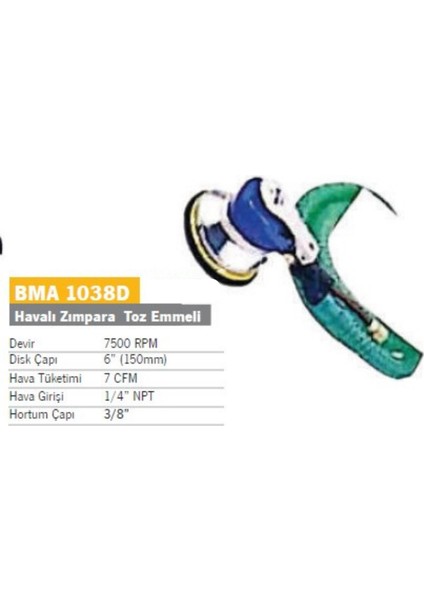 Havalı Zımpara Toz Emıcılı (KI-6608) fiyatları