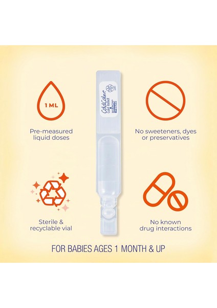 Coldcalm Baby Single-Use Drops For Relief From Cold Symptoms Of Sneezing, Runny Nose, And Nasal Congestion - Sterile And Non-Drowsy Liquid Doses - 30 Count fiyatları