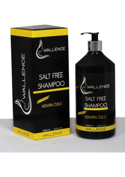 Wallence Tuzsuz Şampuan Organik 1000 ml