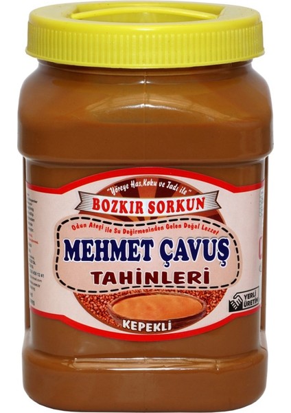 Kepekli Bozkır Tahini Plastik Kutu Net 935 gr