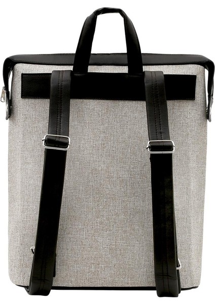 Unisex Vegan Gri Sırt Çantası - Dynamic Spirit Tasarım modelleri