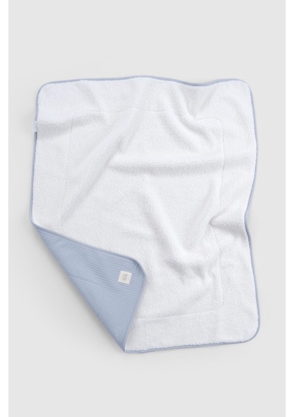 Wellsoftlu Kapitone Mavi Bebek Battaniyesi 80X100 cm modelleri