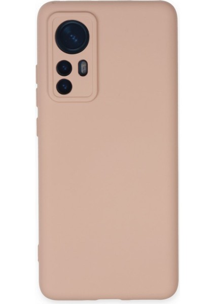 Xiaomi Mi 12 Kadife Dolgulu Lansman Silikon Kılıf Rcv/nano Lansman