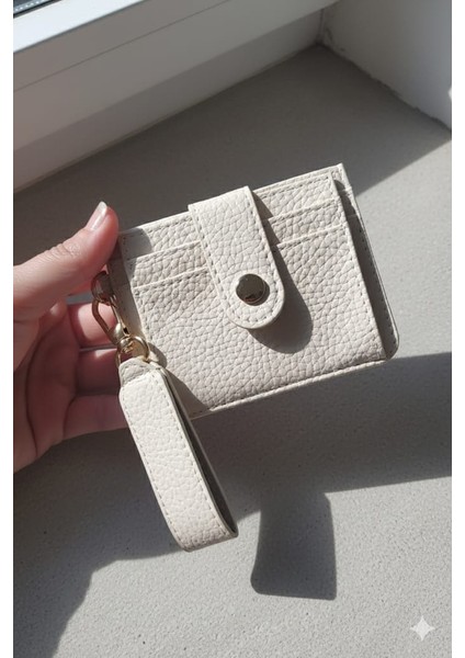 Anahtarlık ve Kartlık Detaylı Minimal Cüzdan -
