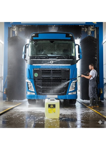 Tır Dorse Branda, Traktör ve Ağır Vasıta Yıkama Şampuanı 25 Kg.