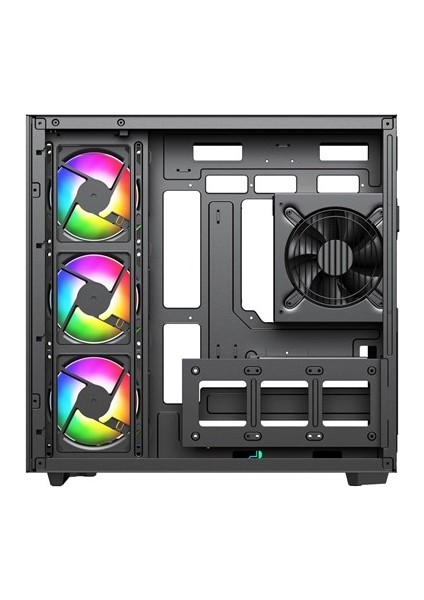 <![cdata[powerboost 750W 80 Bronze Seaview PBA4375B Gaming Mid-Tower Pc Kasası Siyah]]> fırsatları