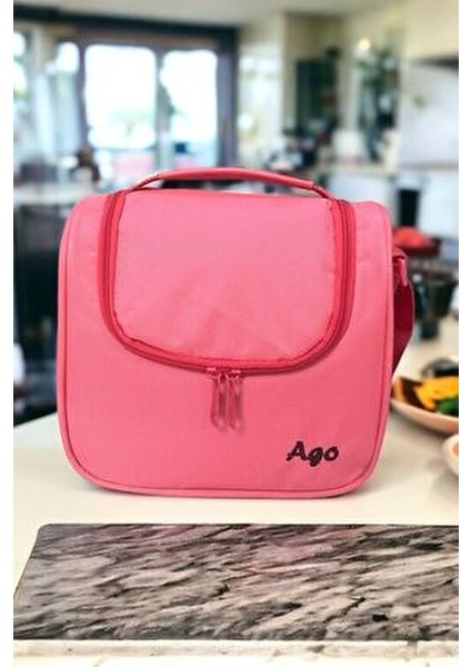 Ago Pembe Termos Çanta Su Geçirmez Küçük Boy El Omuz Çantası Kadın Kullanımı İçin indirimleri