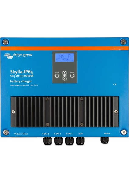 SKYLLA-IP65 Akü Şarj Cihazı 12V 70A 3 Çıkış