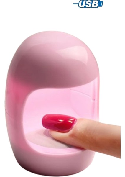 Q3 Uv LED Tırnak Kurutucu 6 Watt Mini Uv Taşınabilir Kurutucu. Uv Protez Tırnak Kurutucu