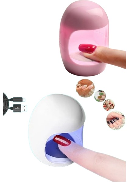 Q3 Uv LED Tırnak Kurutucu 6 Watt Mini Uv Taşınabilir Kurutucu. Uv Protez Tırnak Kurutucu modelleri