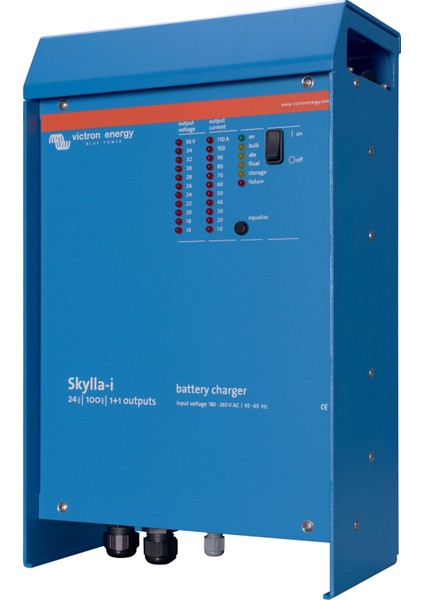 Skylla-I Akü Şarj Cihazı 24V 100A 1+1 Çıkış 230V modelleri