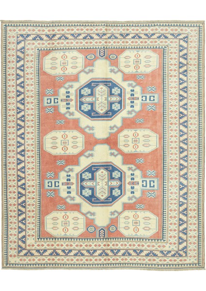 Piyan Rustik Tasarımlı Yün Halı 250X310 cm