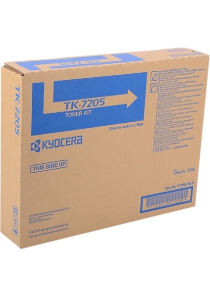 Fragıle Kyocera TK7205 35000SAYFA Siyah Muadil Toner