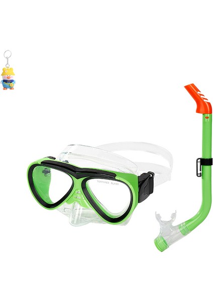 Dalış Gözlüğü Seti Hd Su Geçirmez Göz Koruması Şnorkel Yüzme Ekipmanları Çocuk Dalış Gözlüğü Snorkel Seti (Yurt Dışından)