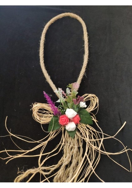 Düğün Gelin Arabası Süsü Güllü Konvoy Süsü 10'lu Sarı Kırmızı