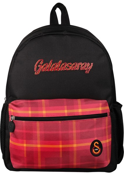 Ekose Cep Detaylı Sırt Çantası