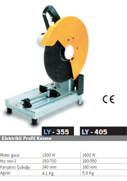 Elektrikli Profil Kesme 400 mm fiyatları
