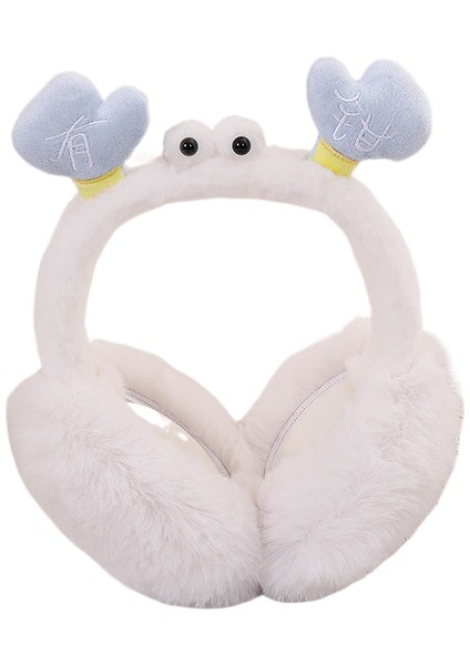 Sıcak Tutan, Kış Için Sevimli, Donmaya ve Rüzgara Karşı Koruyan, Katlanabilir, Peluş Kulaklık (Yurt Dışından)