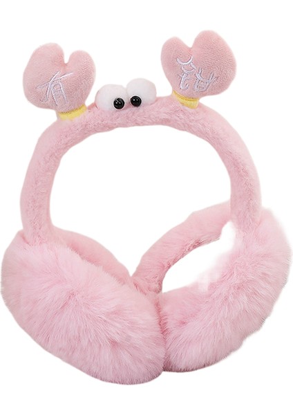 Sıcak Tutan, Kış Için Sevimli, Donmaya ve Rüzgara Karşı Koruyan, Katlanabilir, Peluş Kulaklık (Yurt Dışından)