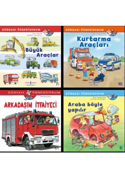 Dünyayı Öğreniyorum Büyük Araçlar - Kurtarma Araçları - Arkadaşım Itfaiyeci - Araba Böyle Yapılır