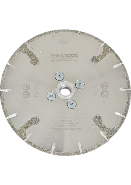 Fixonic Eratool ERA50415 150MM Elektrolize Flanşlı Elmas Testere