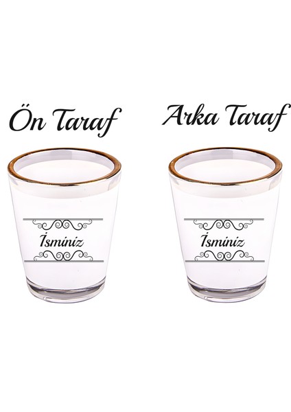 Kişiye Özel Tekila Bardağı