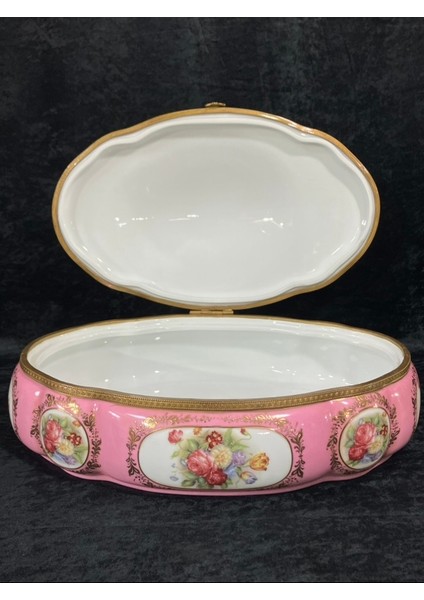 SEVRES Antika Porselen Sandık