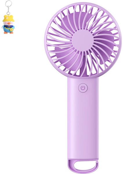 Asılı Toka Fan El Mini Yaz Öğrenci Taşınabilir USB Şarj Edilen El Küçük Fan (Yurt Dışından)