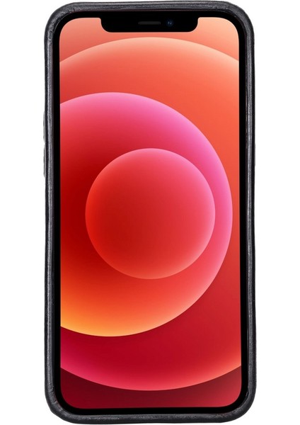 Apple iPhone 12 Pro Max Uyumlu Deri Arka Kapak Rock Rst1 Siyah fiyatları