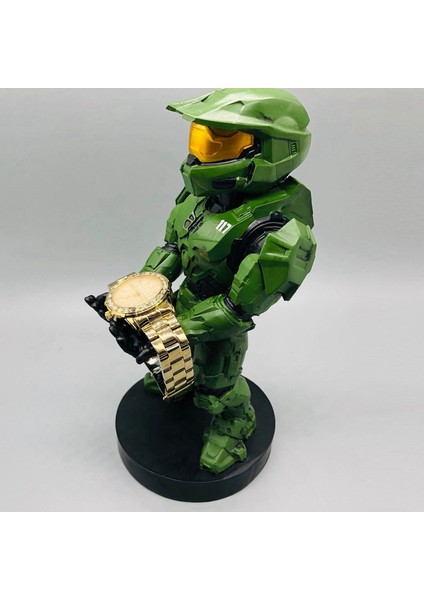 Santkuee Yeşil Cep Telefonu Standı Zırh Şövalye Robot Cep Telefonu Standı Izle Sürükle Gamepad Standı Uzaktan Kumanda Tutucu (Yurt Dışından) fiyatları