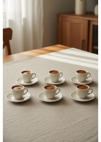 Supra 6 Kişilik Fincan Takımı