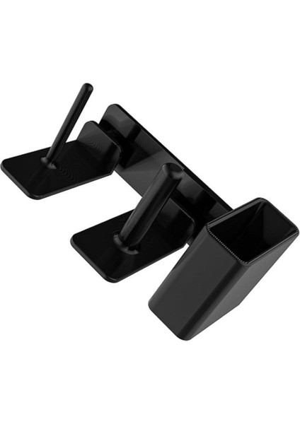 Ninja Slushie Makinesi FS301 ve FS300 Için Bardak Düzenleyici Bardak Kapakları ve Pipet Aksesuarları Için 3'ü 1 Arada Yan Monteli Tutucu (Yurt Dışından)