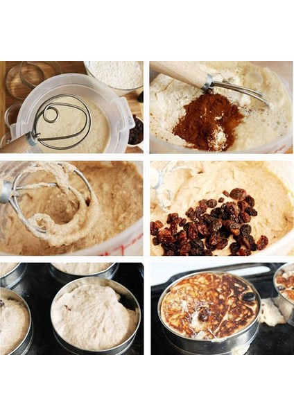 Danimarka Hamur Çırpma Teli Ekmek Mikseri, 3 Adet Paslanmaz Çelik Hollanda Çırpma Teli Kek, Tatlı, Ekmek, Pizza, Pasta, Mutfak, Pişirme Aleti (Yurt Dışından) fiyatları