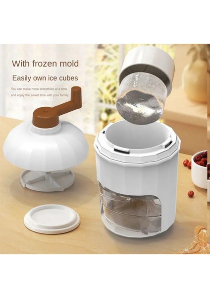 Buz Kırıcı Manuel Döner Buz Kırıcı Küçük Manuel Tıraş Buz Makinesi Ev Mutfak El Tipi Kar Kırıcı (Yurt Dışından) fiyatları