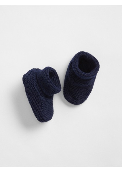 Bebek lacivert Örgü Patik fiyatları