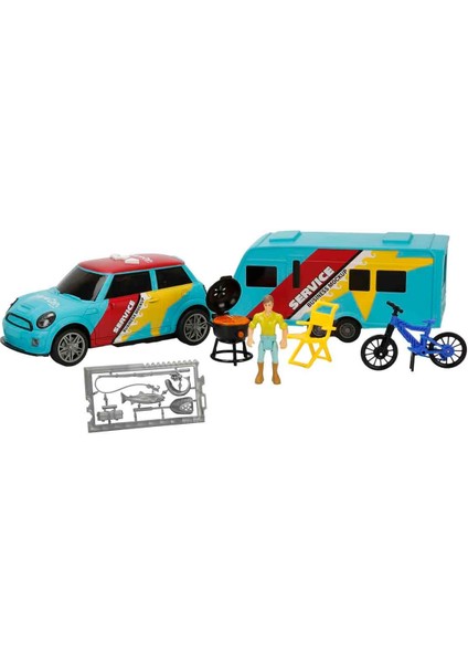 Sesli ve Işıklı Figürlü Karavan Oyun Seti fiyatları