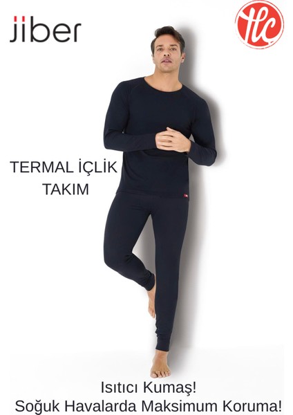 Erkek Nem ve Koku Yapmaz Isıtıcılı Termal Alt Üst Set Içlik Takım