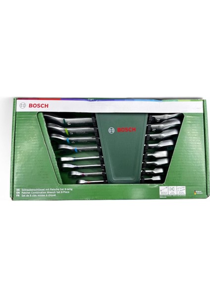 Cırcır Kombine Anahtar Seti 8 Parça - 1600A027PS fiyatları