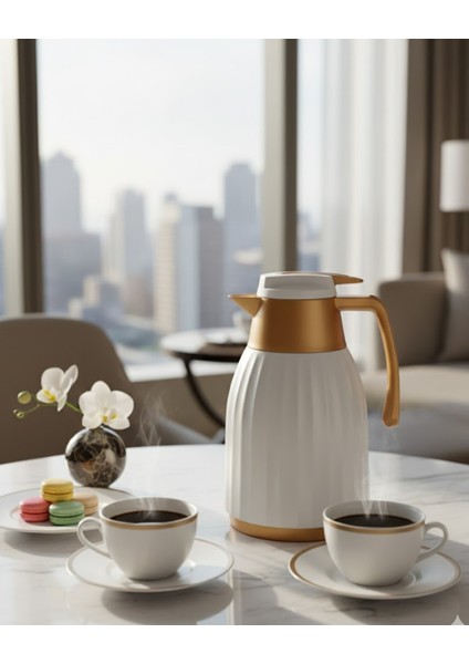 1.5 Litre Çift Camlı Vakumlu Termos | Isıya Dayanıklı Uzun Süre Sıcak & Soğuk Tutma modelleri