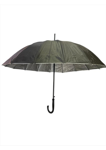 Baston Şemsiye Siyah Içi Gümüş Renk RW86 modelleri