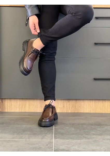 LFR-9009 Derı Merdane Ayakkabı Kahve fırsatları