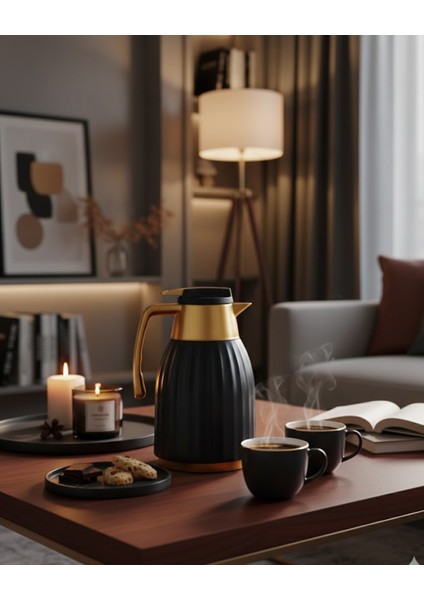 1.5 Litre Çift Camlı Vakumlu Termos | Isıya Dayanıklı Uzun Süre Sıcak & Soğuk Tutma fırsatları