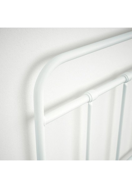 Stjarnö / Luröy Çift Kişilik Karyola Beyaz 160 x 200 Cm