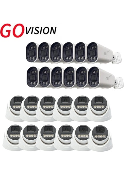 24 Adet 2mp Ahd Güvenlik Kamerası – Full Hd, Gece Görüşlü