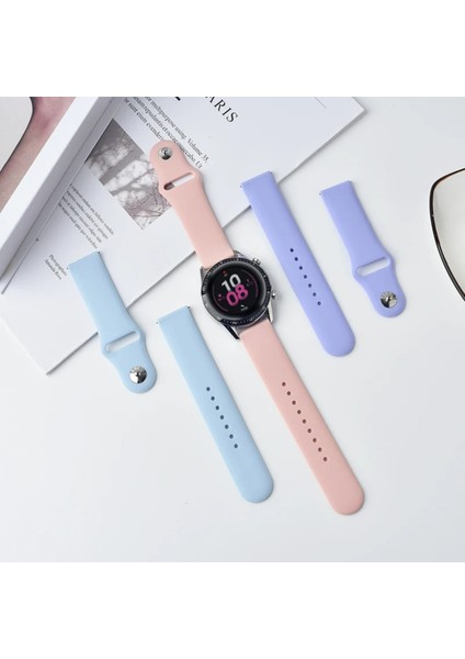 Samsung Galaxy Watch 7 Fe 4 5 Pro 6 Seri 40 42 43 44 45 46 47 mm Uyumlu 3'lü Set Silikon Kordon Seti fırsatları