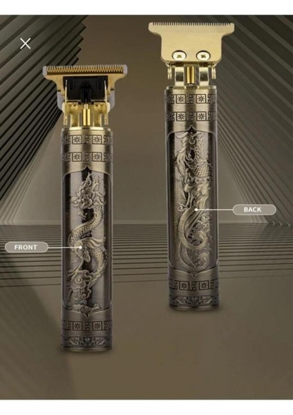 Dragon Profesyonel Saç Sakal Ense Çizim Tüm Vücut Tüyü Lazer Öncesi Tıraş Makinesi