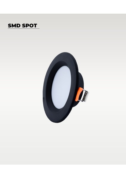 5W Smd Led Plastik Spot Siyah Amber Işık 2 Adet fırsatları